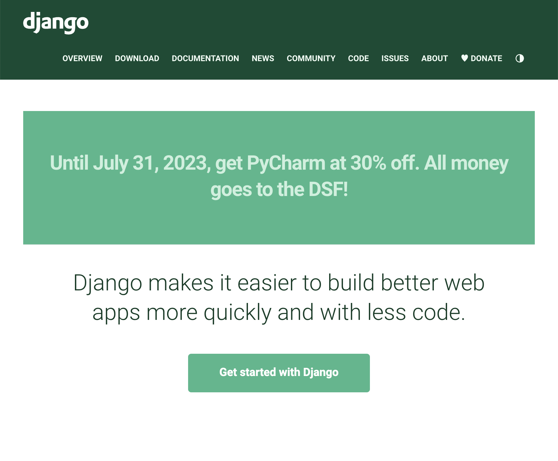 https://www.djangoproject.com/