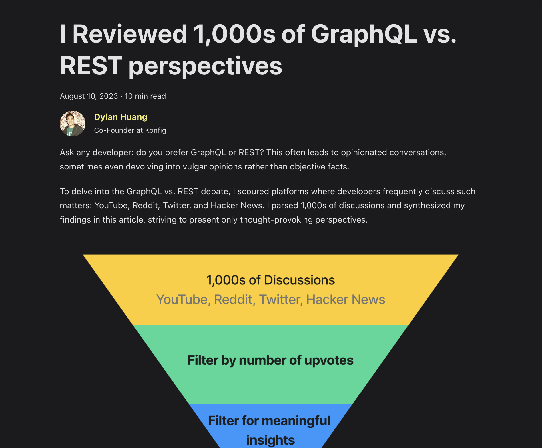 GraphQL vs. REST Blog Post